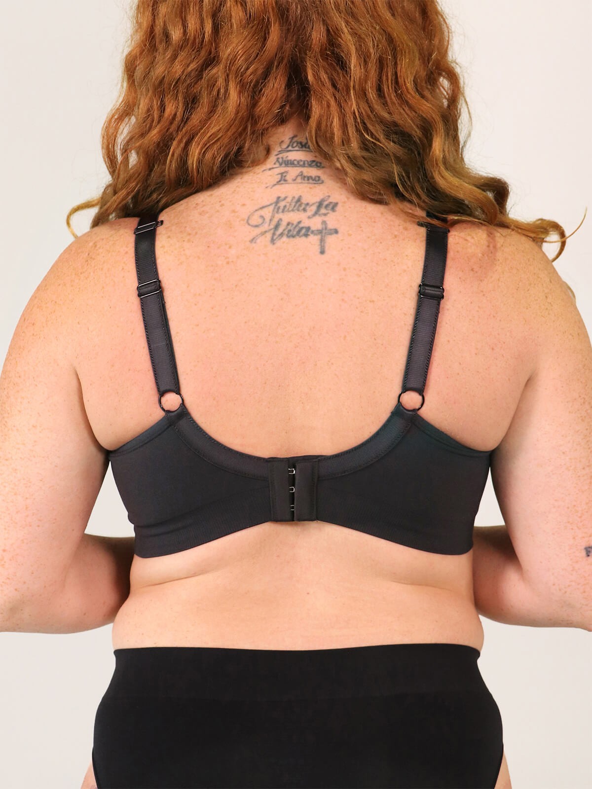 tiramisu nursing bra - black