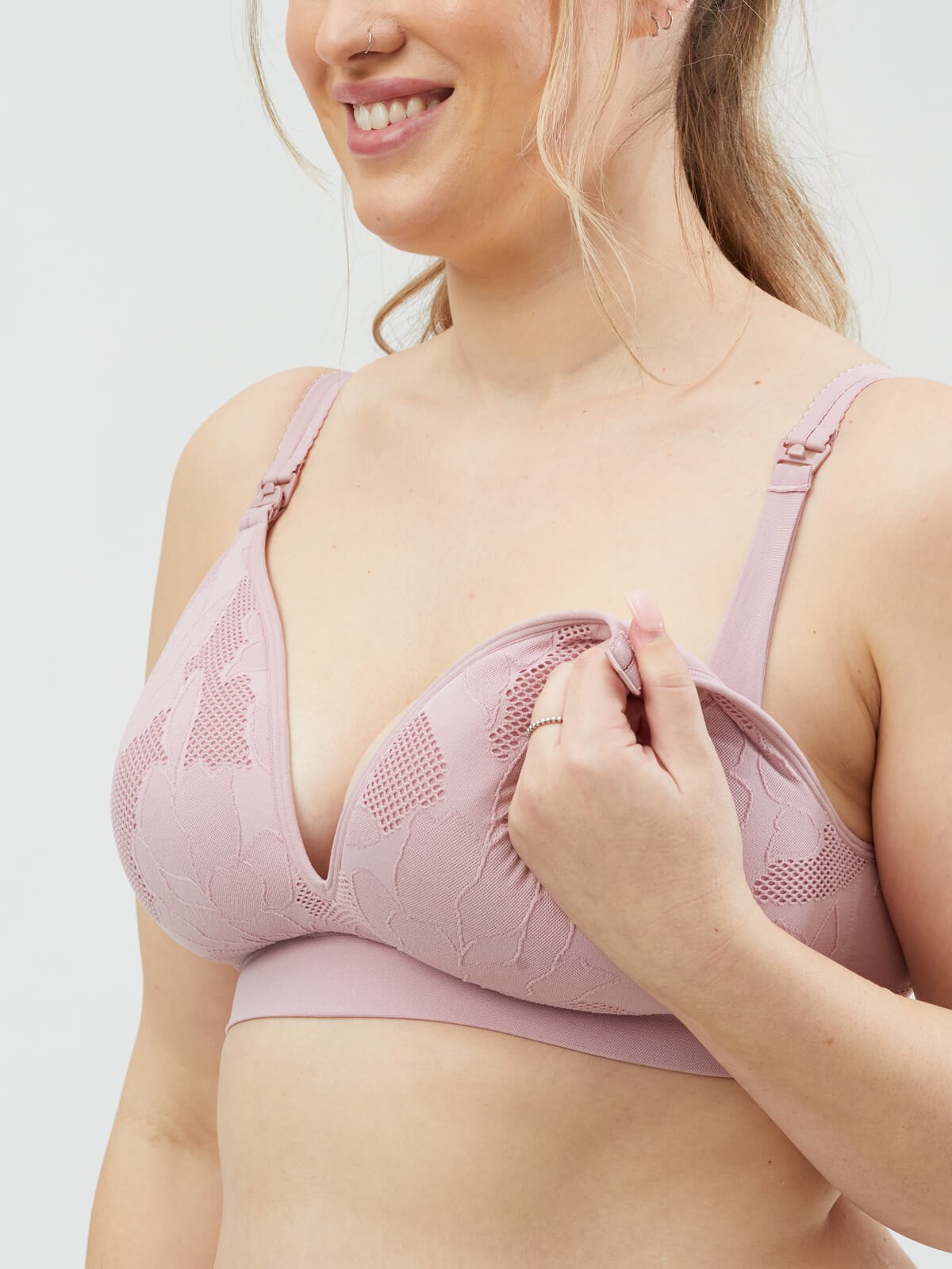 Freckles Recycled Supportive Nursing Bra – Cake Maternity