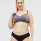 taffy non wire nursing bra - grape