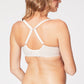 waffles contour nursing bra racerback - beige