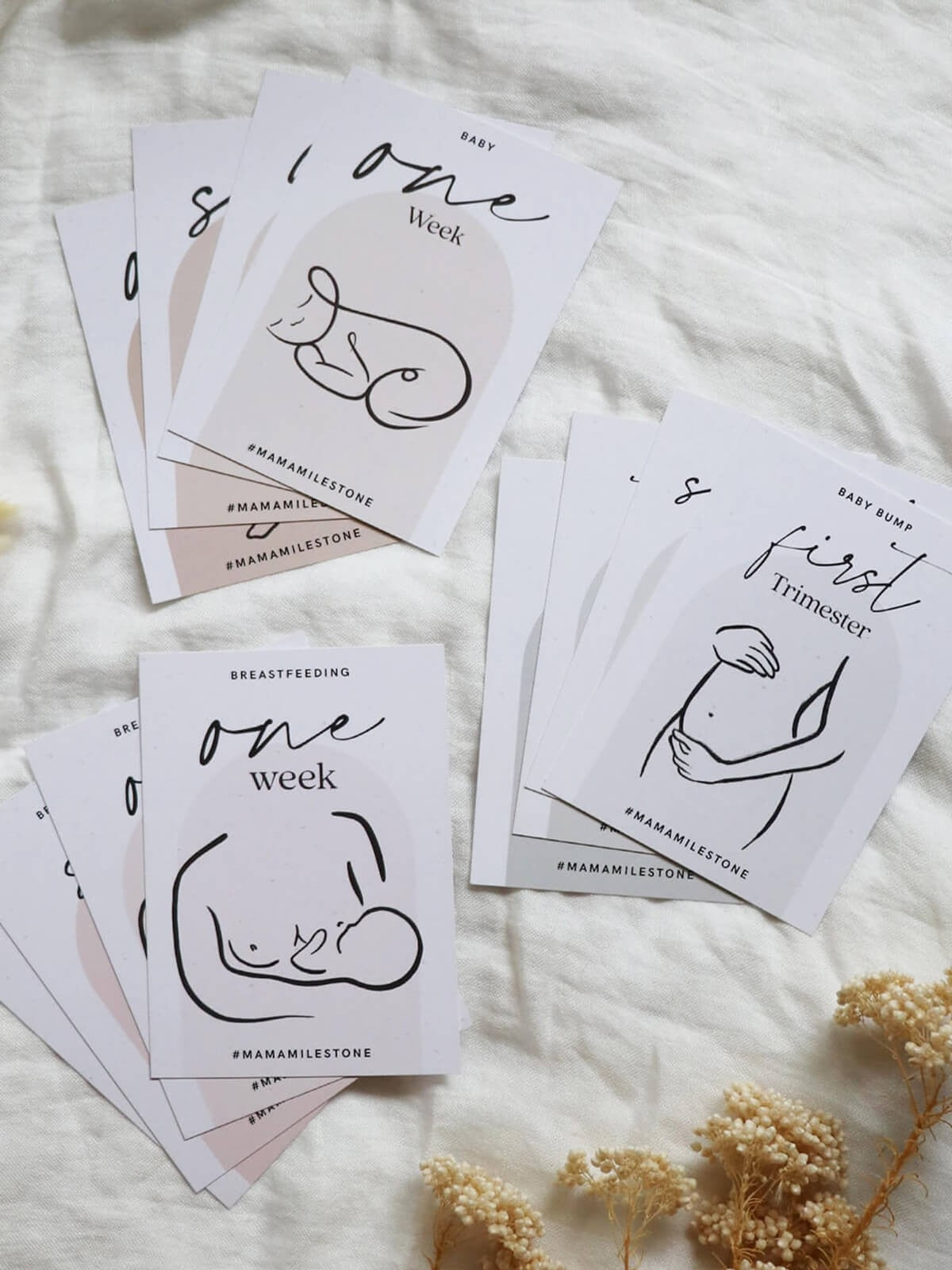 milestone cards