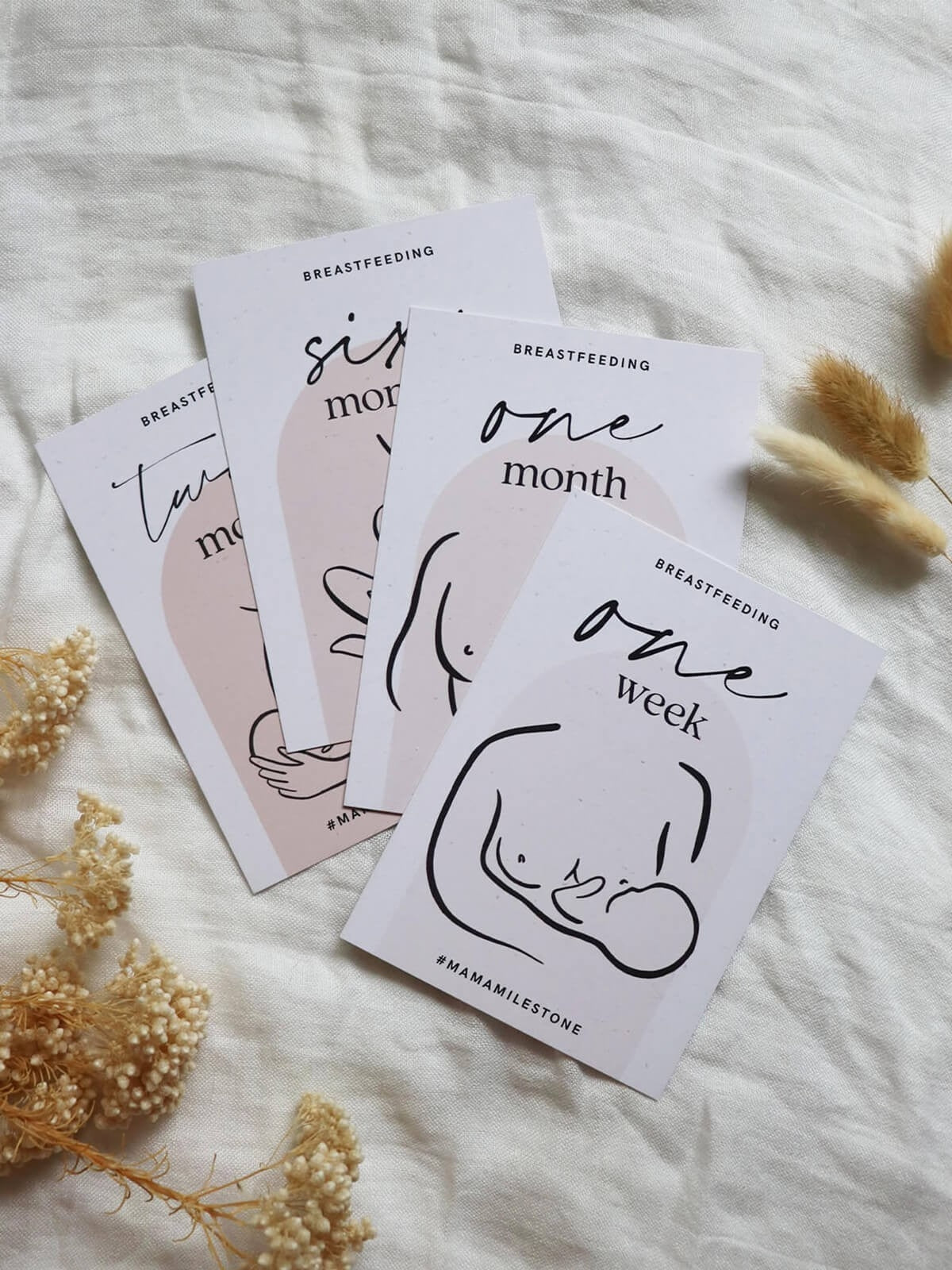 milestone cards set