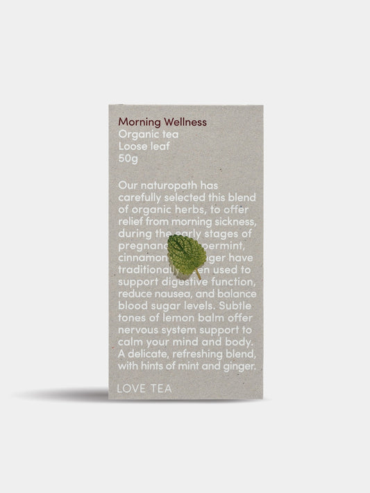 morning wellness tea