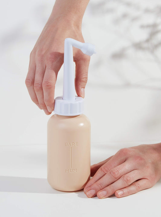 perineal wash bottle angled neck 