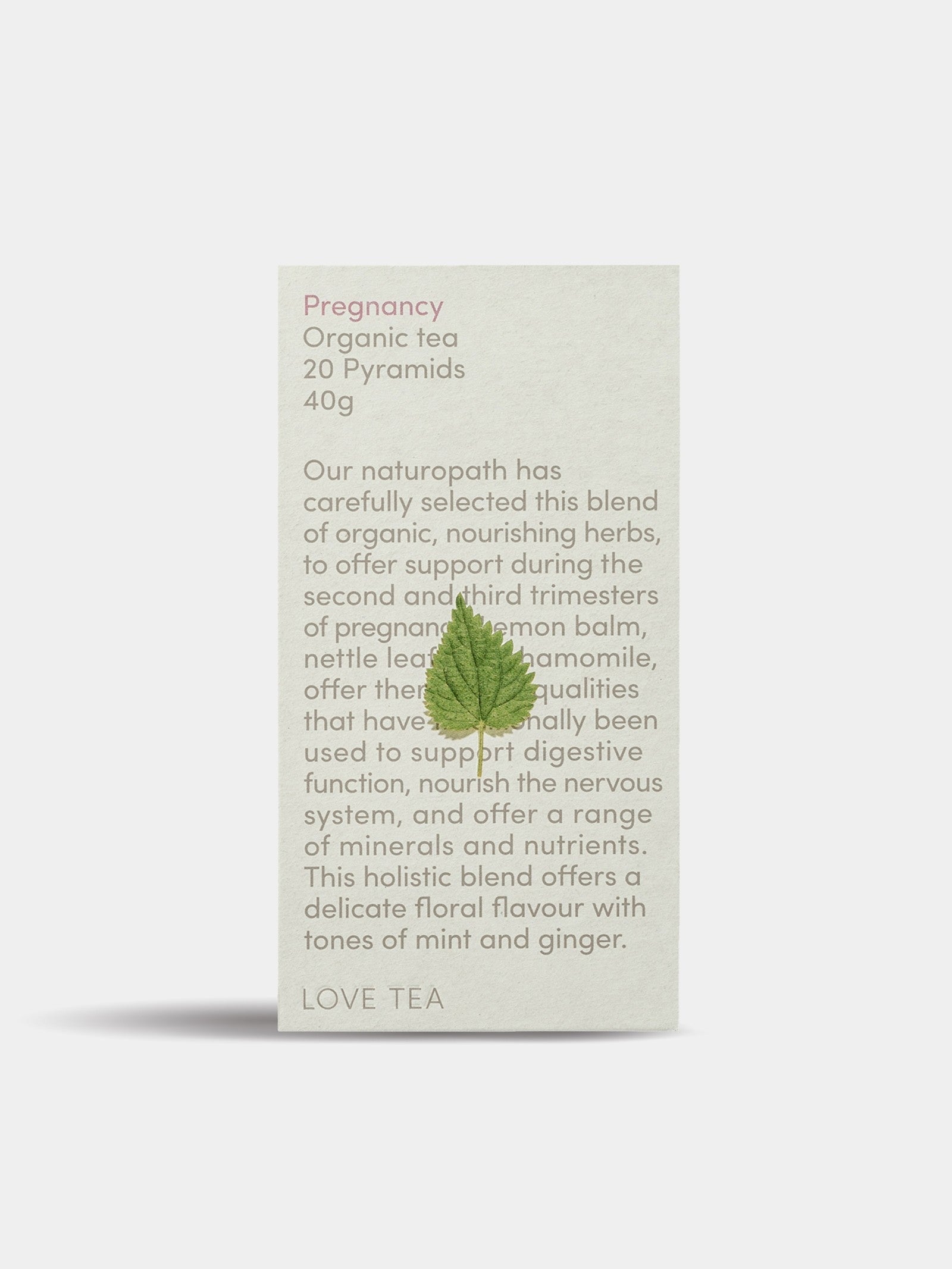 pregnancy tea box