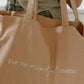 maternity tote bag print