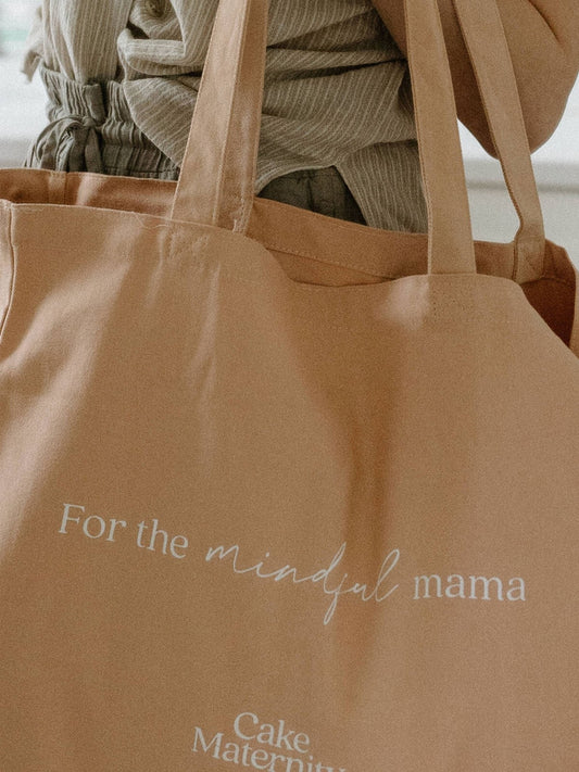 maternity tote bag when hung