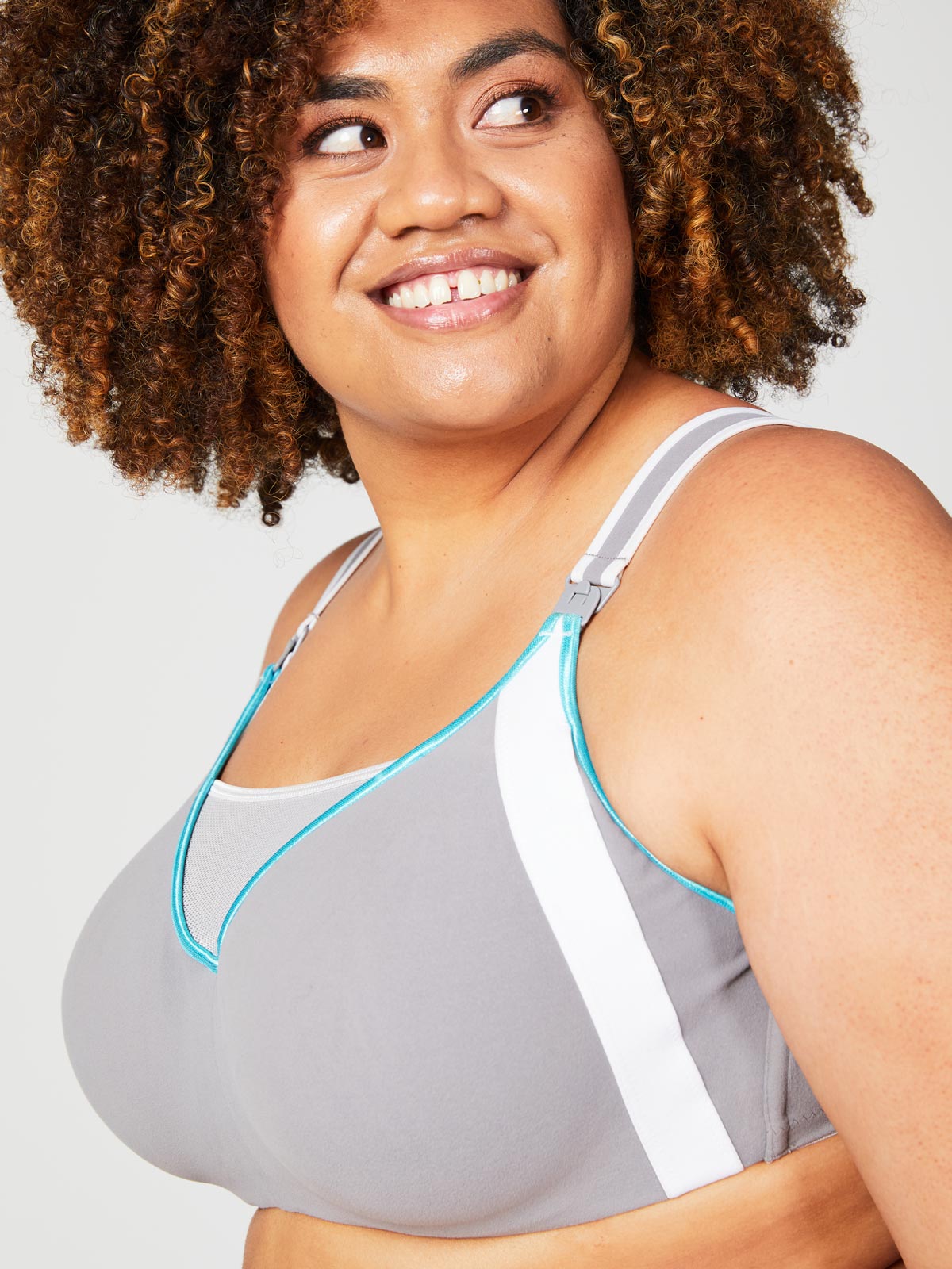 Zest Maternity & Nursing Sports Bra - Grey – Cake Maternity